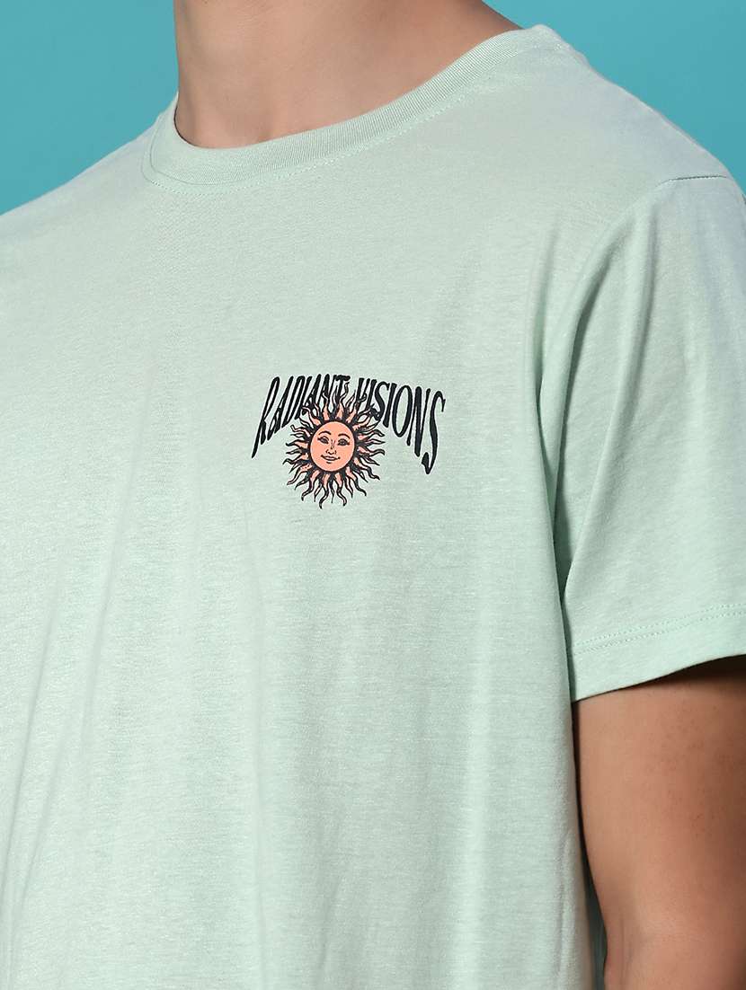 men printed short sleeve regular fit t-shirt - 21930892 -  Standard Image - 3