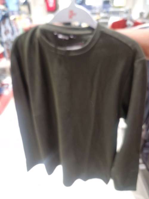 olive poly cotton tshirt - 21930906 -  Standard Image - 0