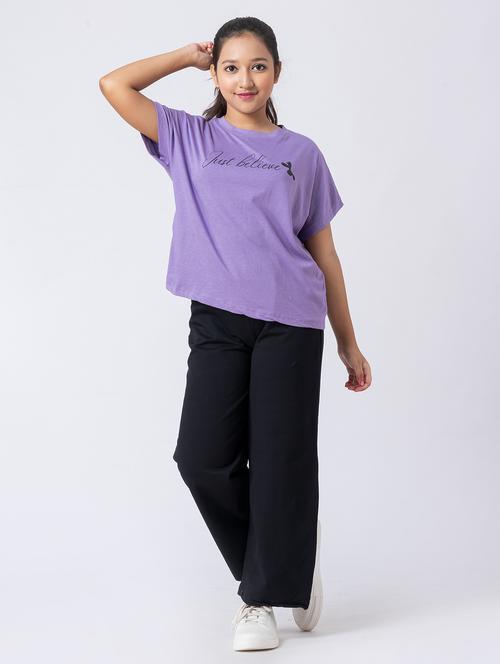 girls typographic short sleeve pyjama set nightwear - 21930987 - Standard Image - 0
