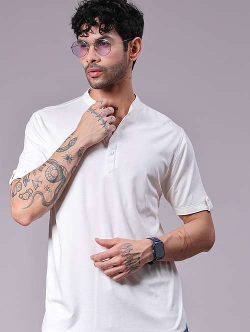 men solid short sleeve regular fit t-shirt - 21931265 - Standard Image - 0