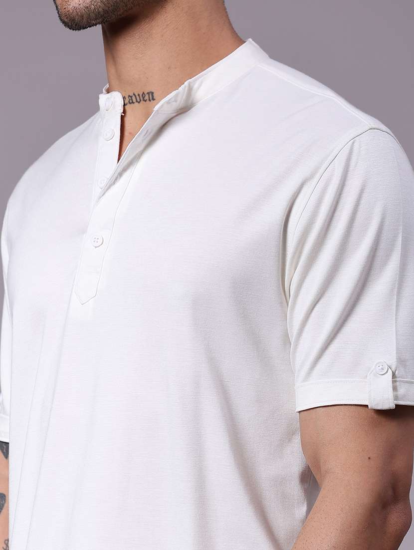 men solid short sleeve regular fit t-shirt - 21931265 - Standard Image - 3