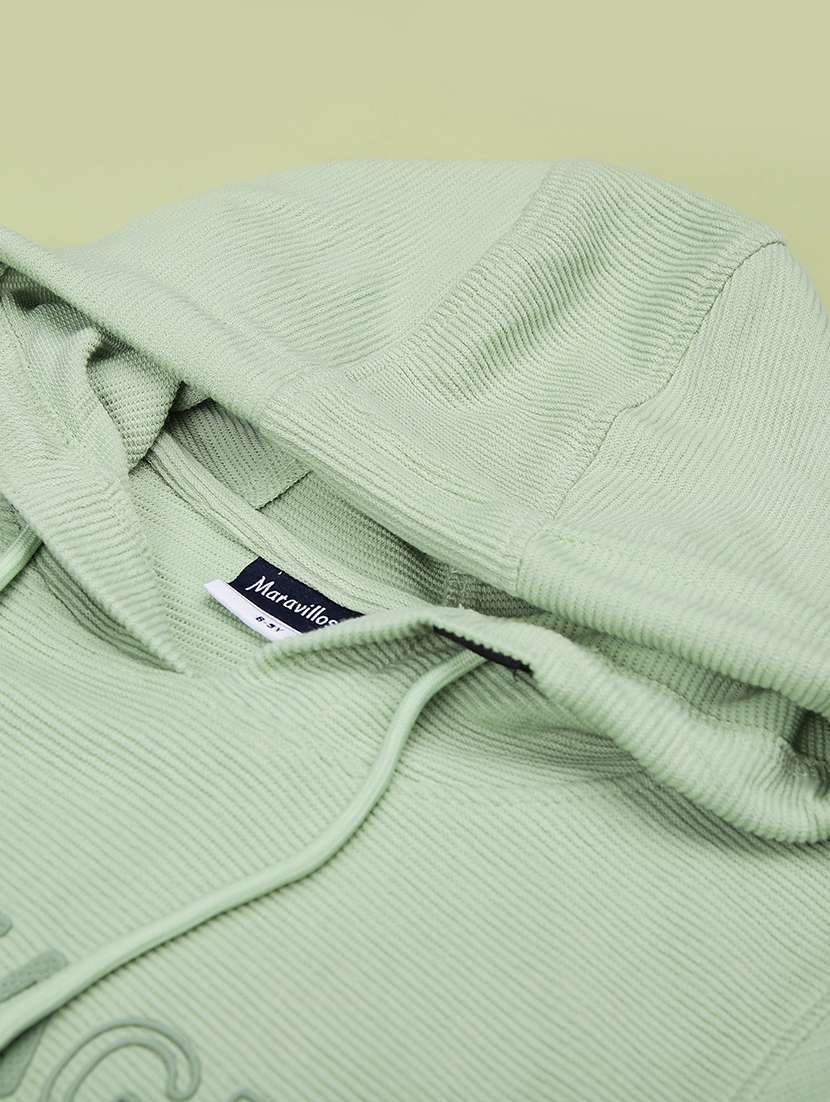 boys printed long sleeve hooded t-shirt - 21931341 -  Standard Image - 3