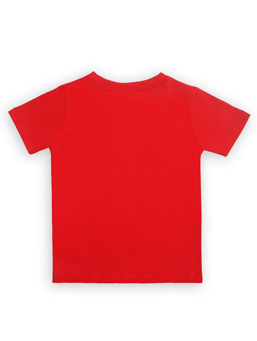 boys printed t-shirt & shorts casual wear set - 21931461 -  Standard Image - 3