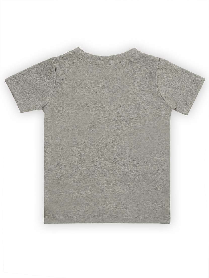 boys printed t-shirt & shorts casual wear set - 21931466 -  Standard Image - 3