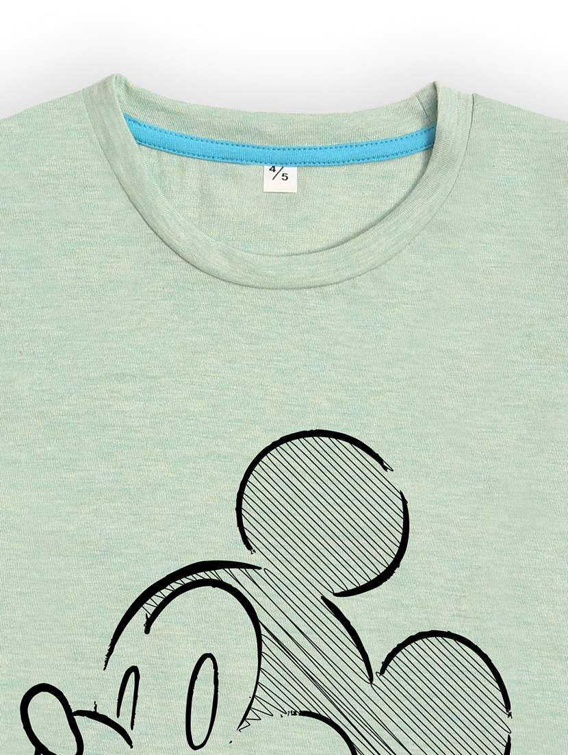 boys printed t-shirt & shorts casual wear set - 21931514 -  Standard Image - 5