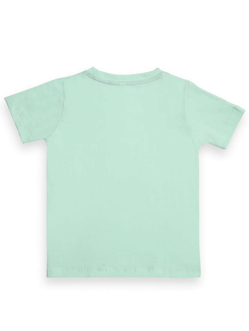 boys printed t-shirt & shorts casual wear set - 21931516 -  Standard Image - 3