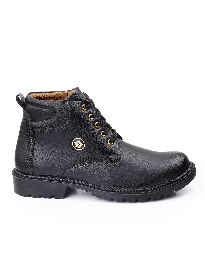 men black lace up boot - 21931616 - Standard Image - 3