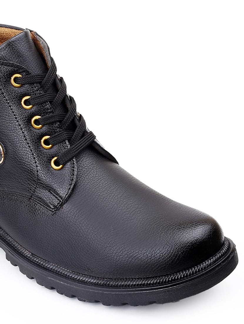 men black lace up boot - 21931616 - Standard Image - 5