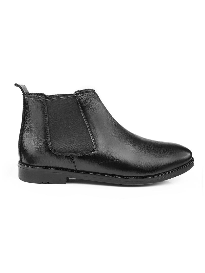 men solid slip on boot - 21931625 - Standard Image - 3