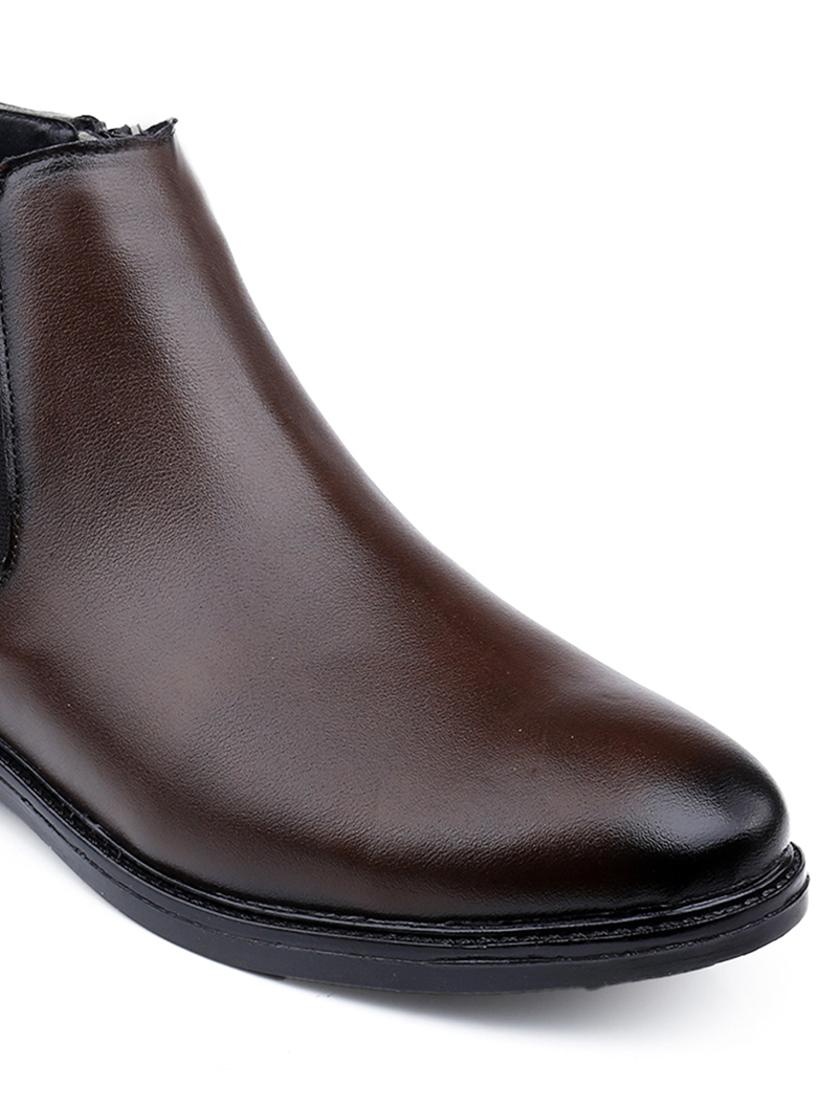 men solid slip on boot - 21931626 - Standard Image - 5