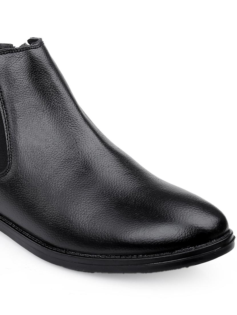 men solid slip on boot - 21931628 - Standard Image - 5