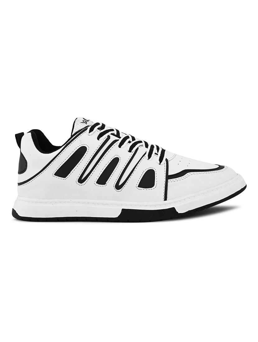 men white lace up sneaker - 21931631 - Standard Image - 3