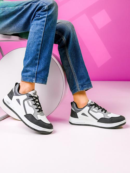 men color block lace up sneaker - 21931642 - Standard Image - 0