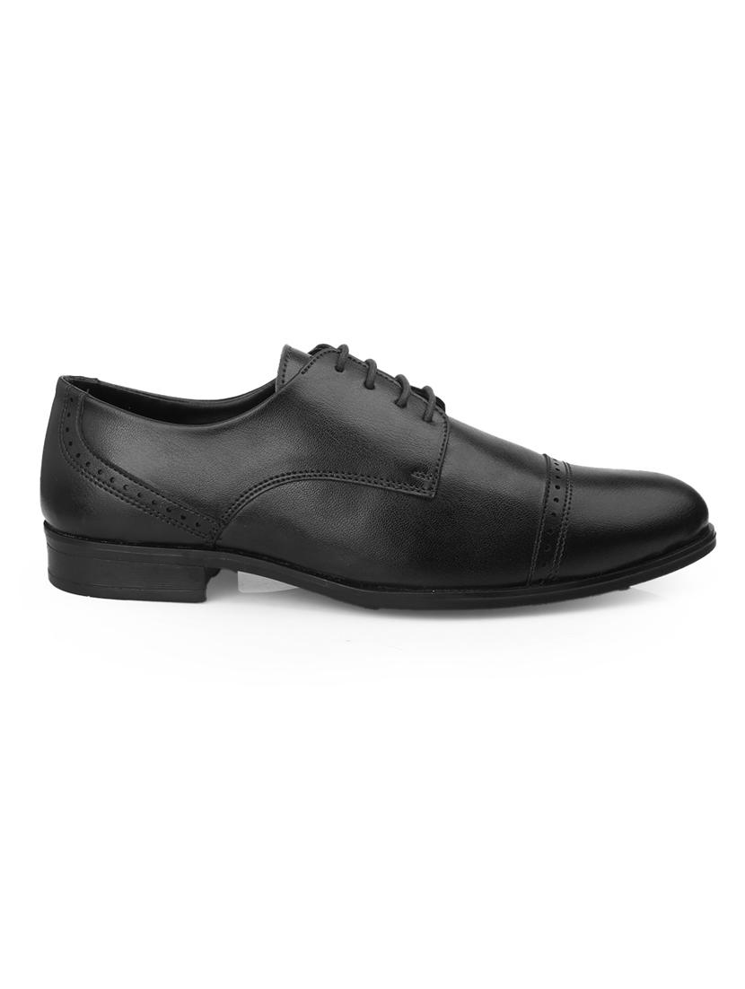 men black lace-up brouge - 21931651 - Standard Image - 3