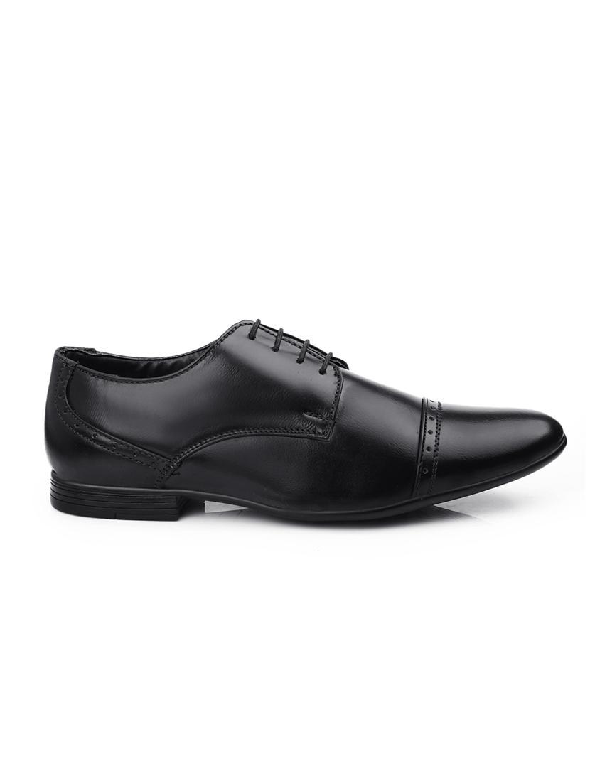 men black lace-up brouge - 21931653 - Standard Image - 3