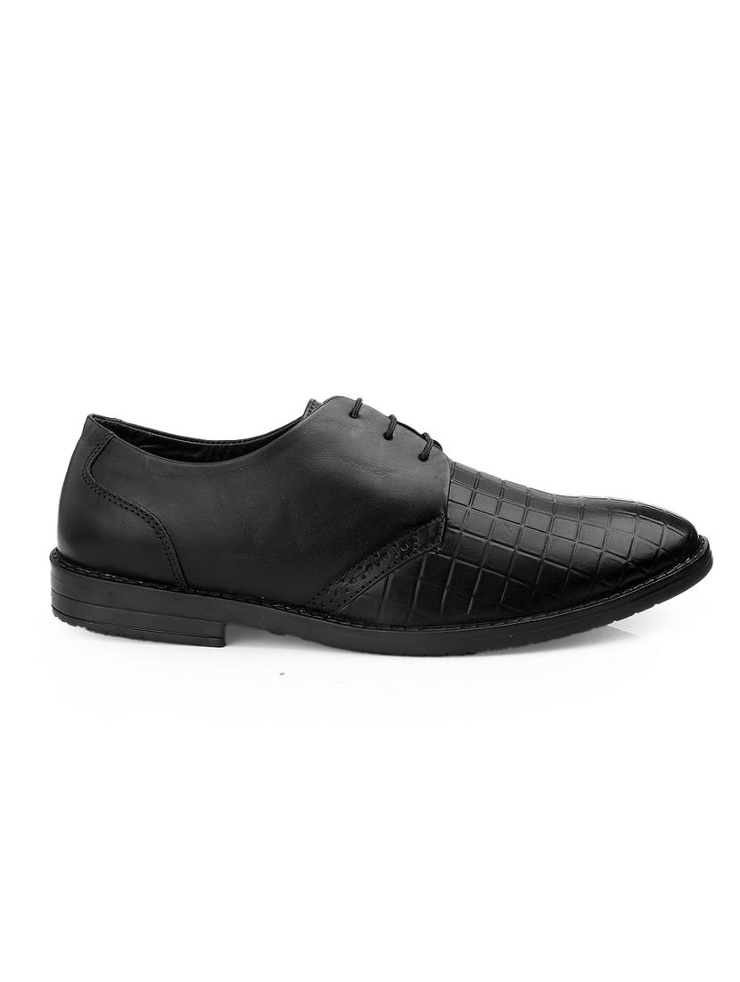 men black lace-up derby - 21931662 - Standard Image - 3