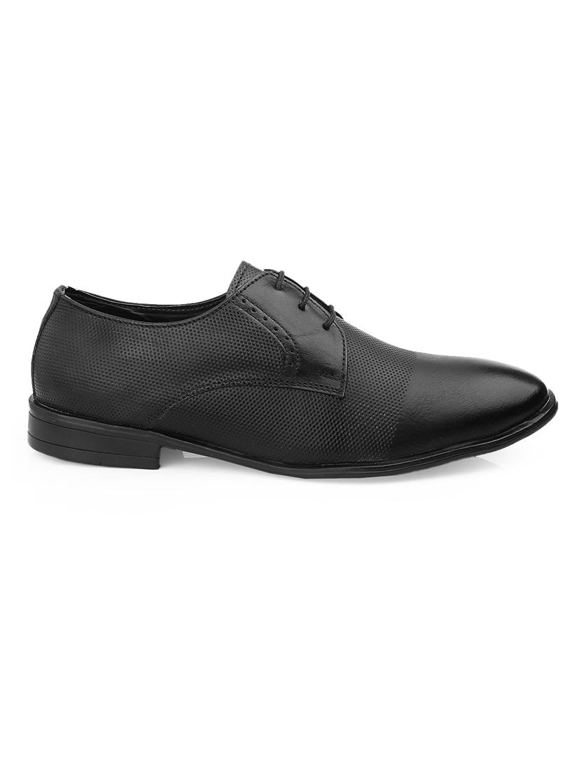 men black lace-up derby - 21931671 - Standard Image - 3