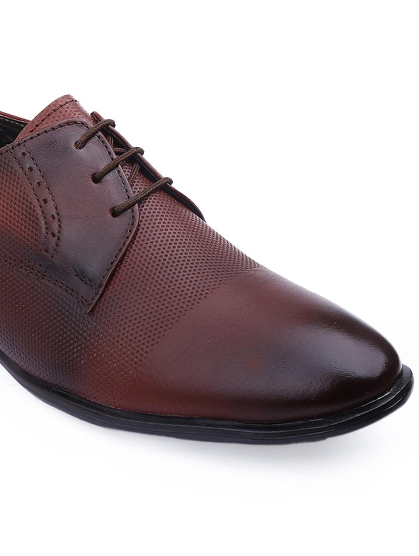 men brown lace-up derby - 21931672 - Standard Image - 5