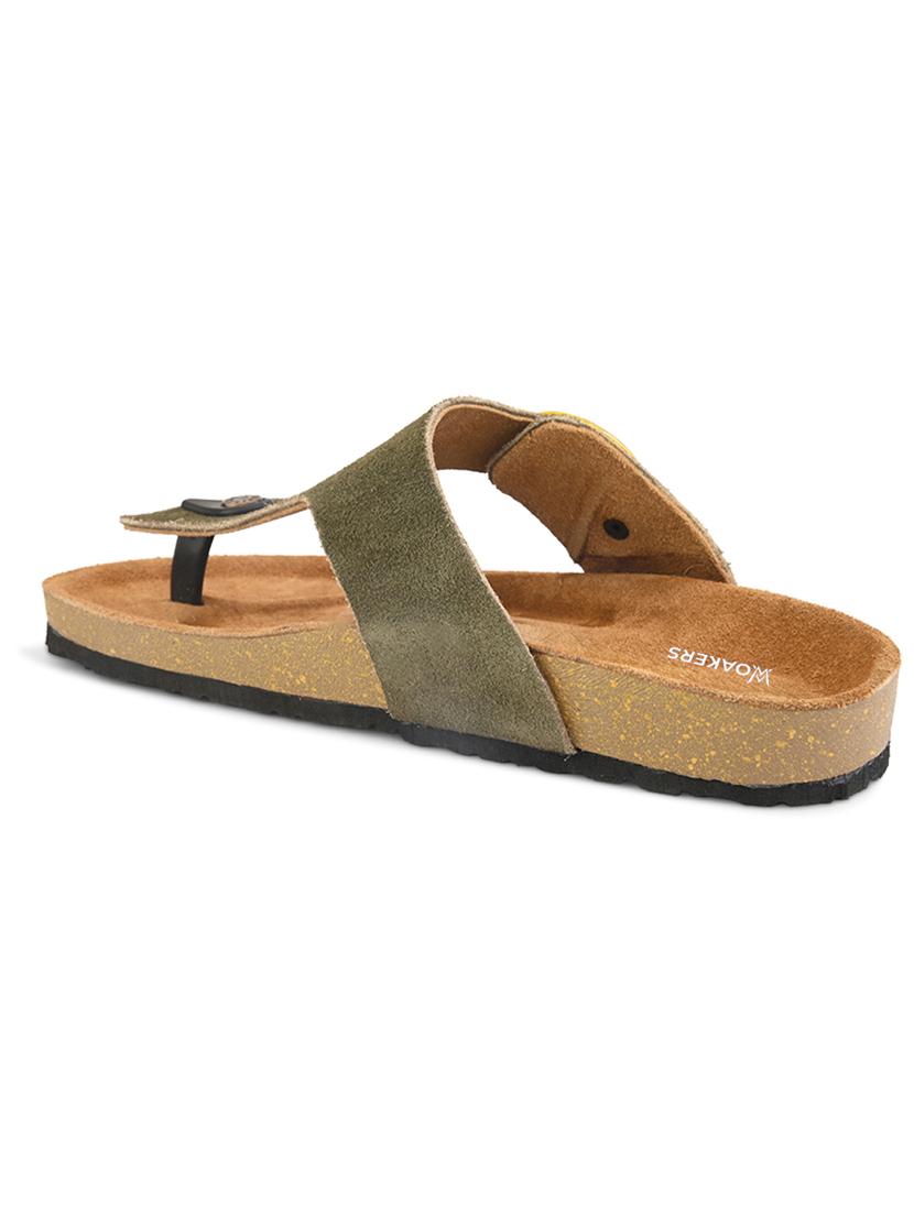 men solid toe separator sandal - 21931674 - Standard Image - 3