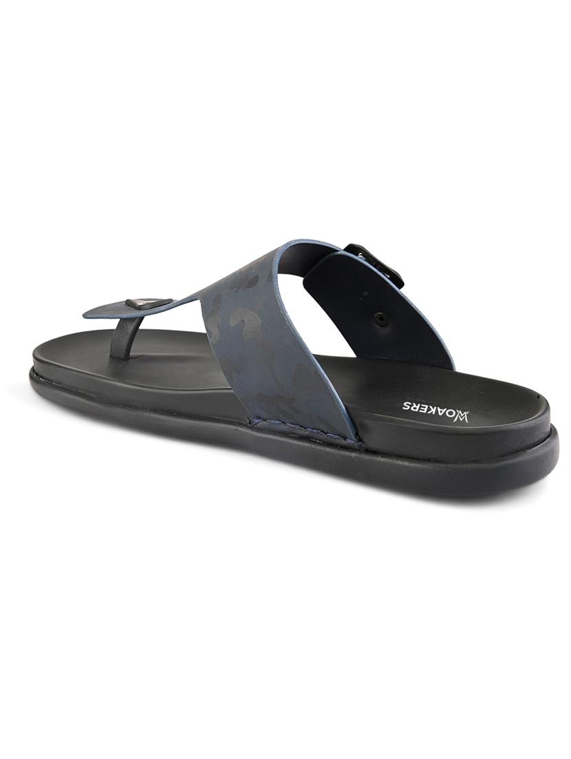 men printed toe separator sandal - 21931680 - Standard Image - 3