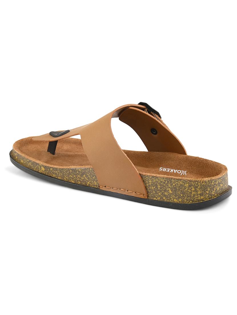 men solid toe separator sandal - 21931683 - Standard Image - 3