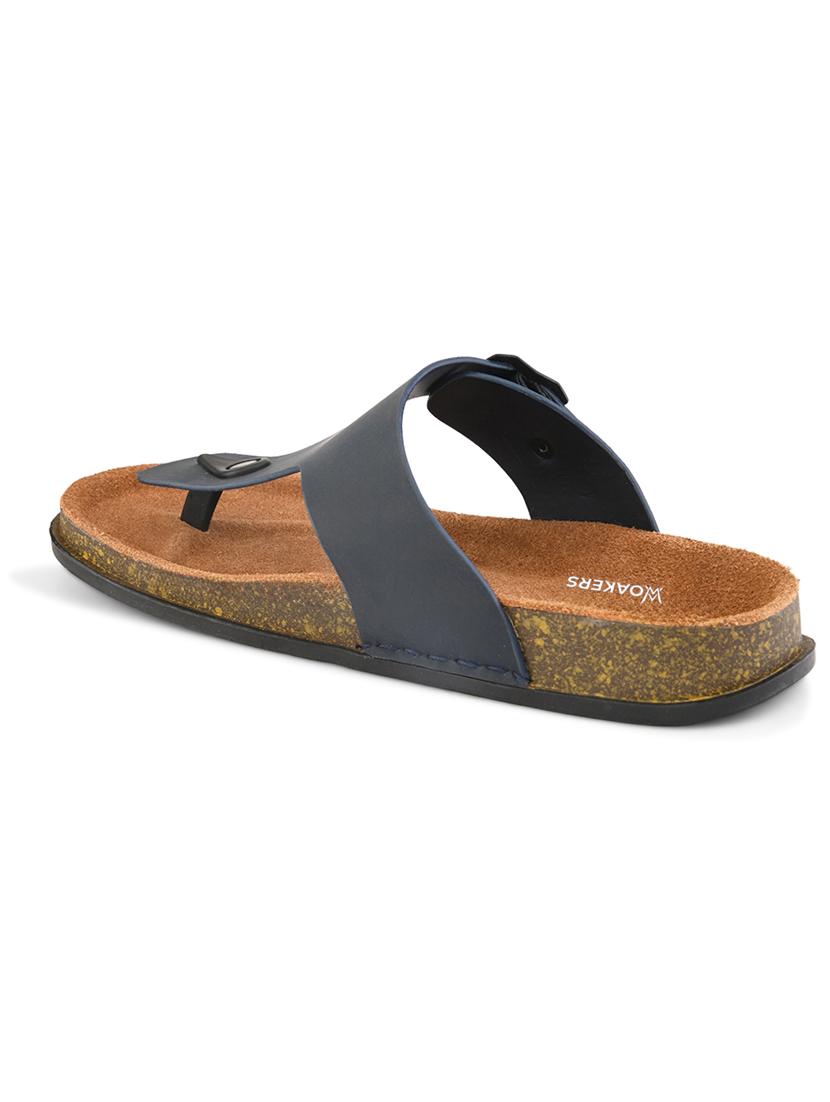 men solid toe separator sandal - 21931685 - Standard Image - 3