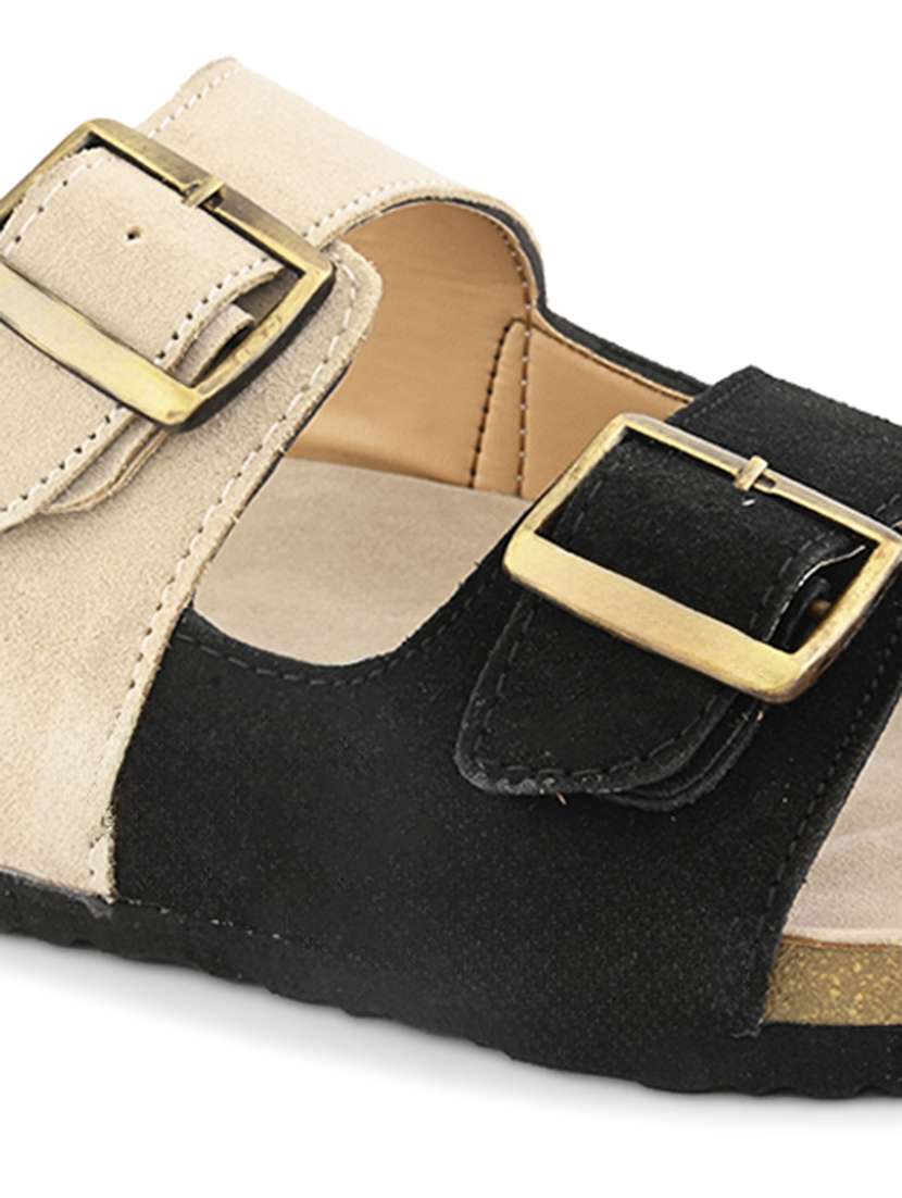 men color block slip on sandal - 21931687 - Standard Image - 5