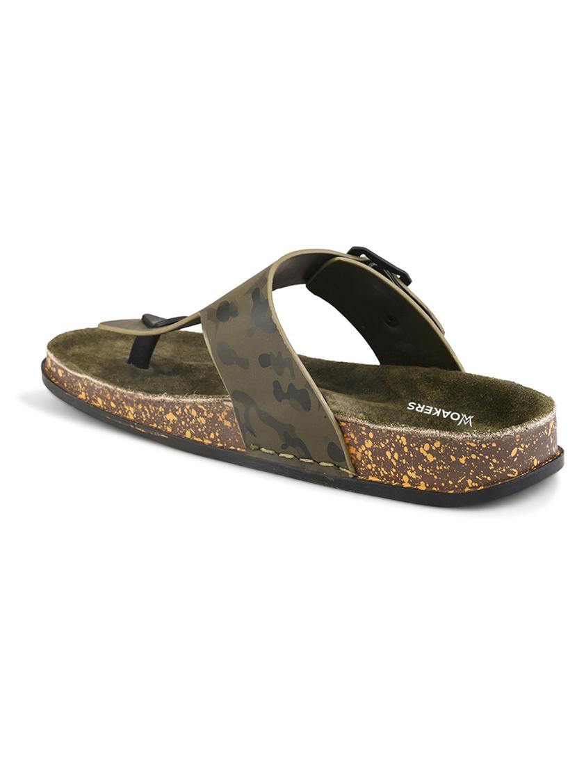 men olive toe separator sandal - 21931689 - Standard Image - 3