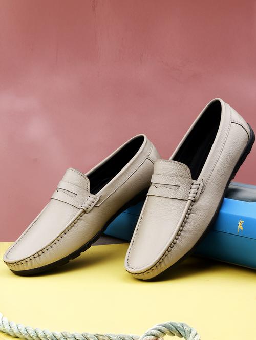 men white slip on loafer - 21931702 -  Standard Image - 0