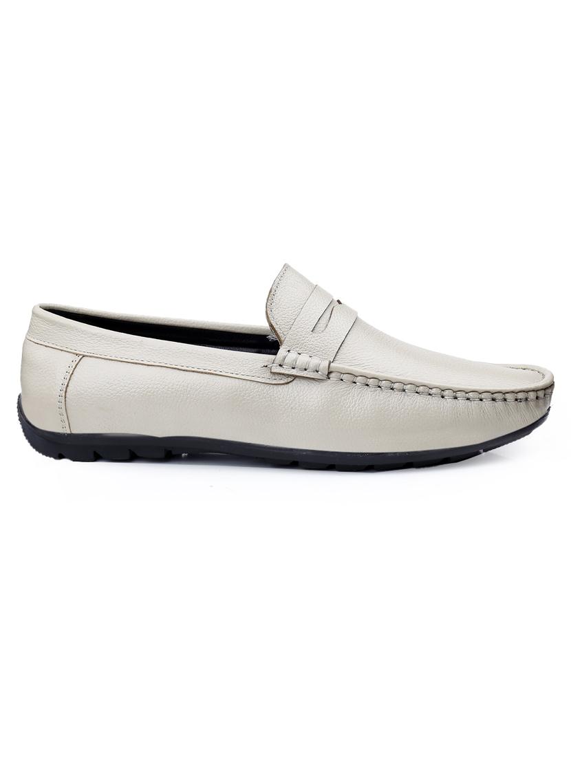 men white slip on loafer - 21931702 - Standard Image - 3