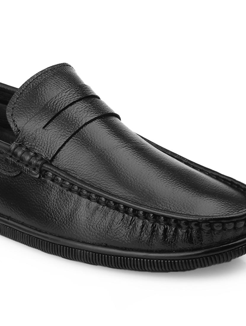 men black slip on loafer - 21931706 - Standard Image - 5