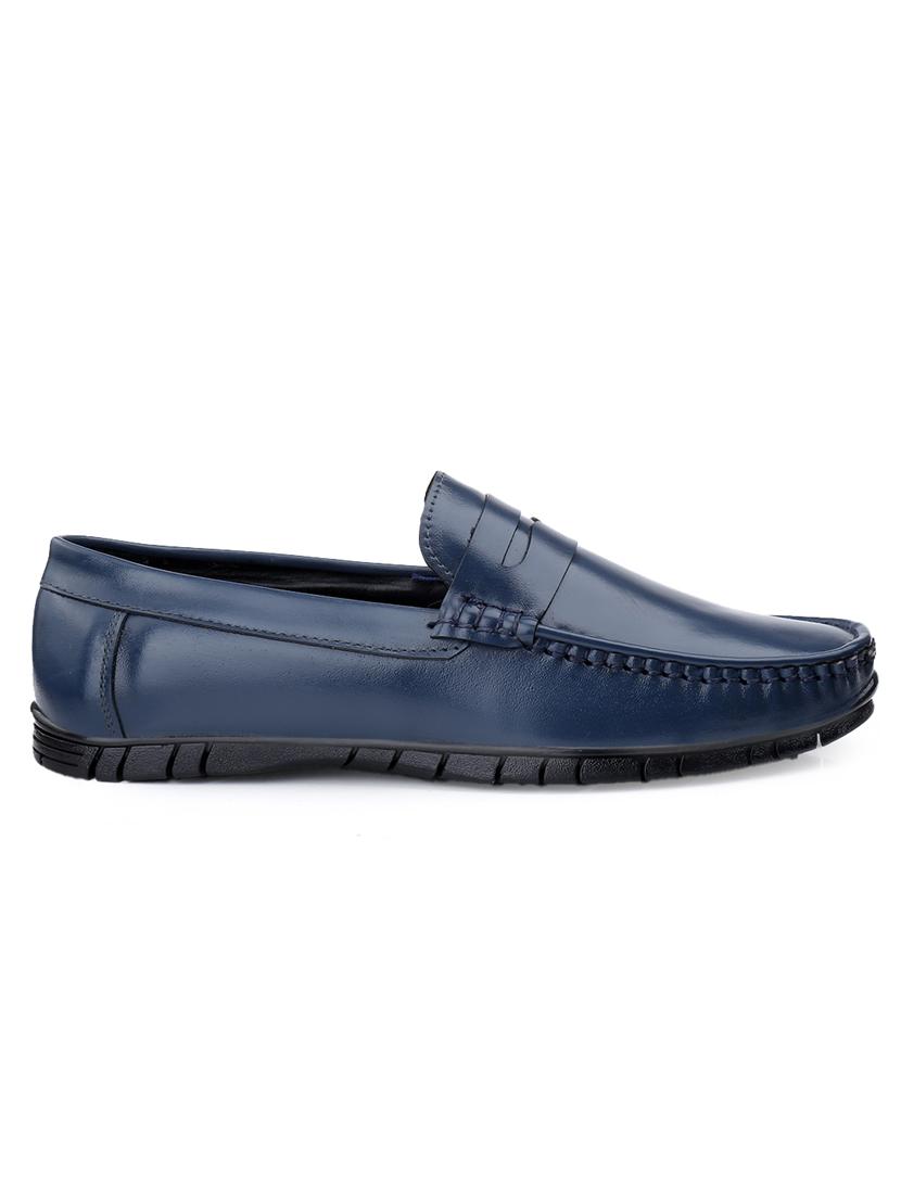 men blue slip on loafer - 21931708 - Standard Image - 3