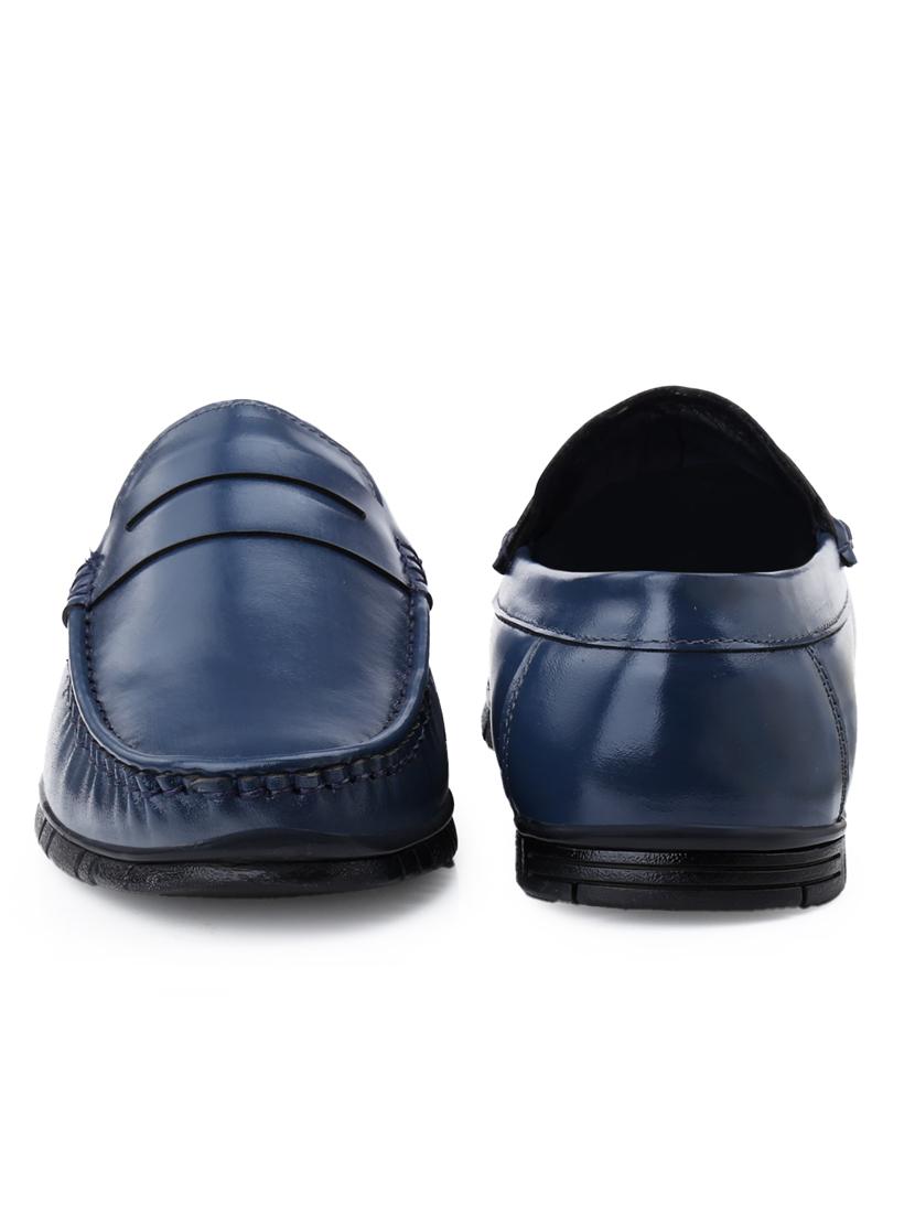 men blue slip on loafer - 21931708 - Standard Image - 5