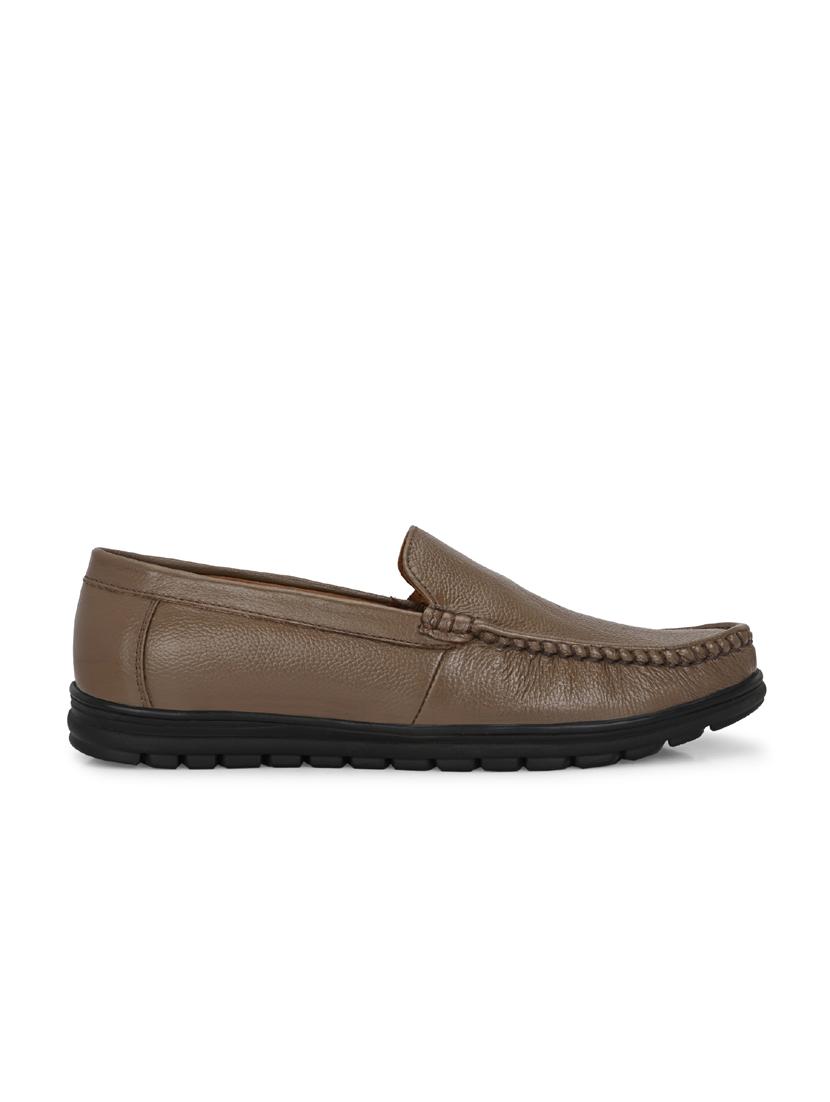 men brown slip on loafer - 21931712 - Standard Image - 3
