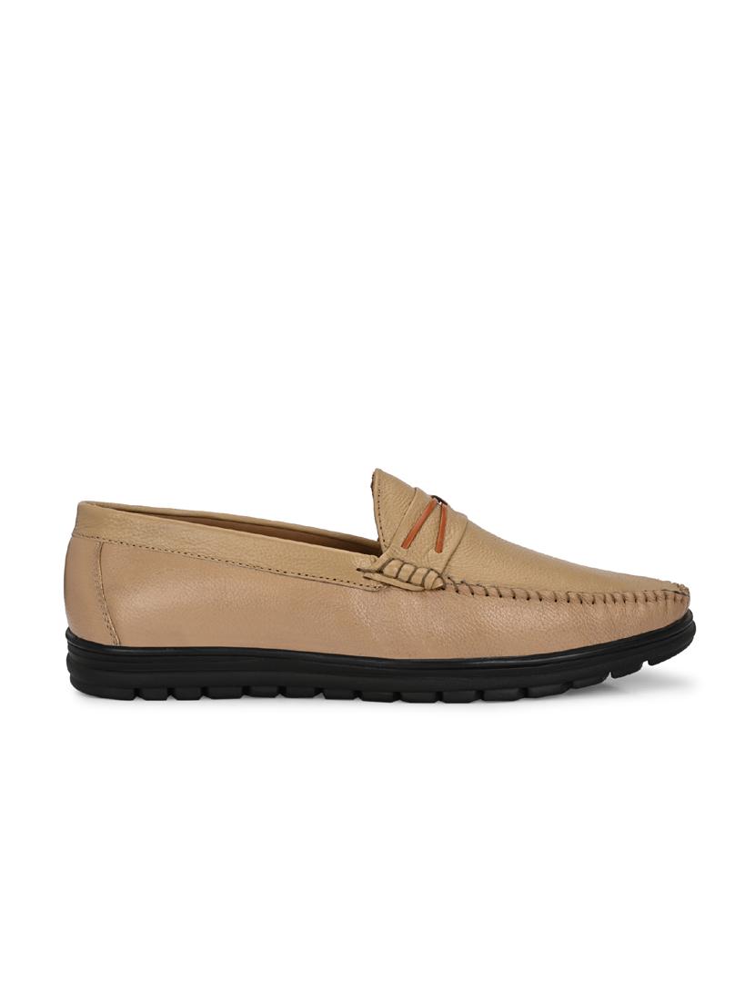 men beige slip on loafer - 21931717 - Standard Image - 3