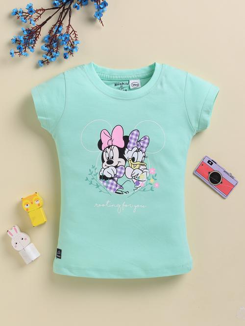 girls printed short sleeves top - 21931987 - Standard Image - 0