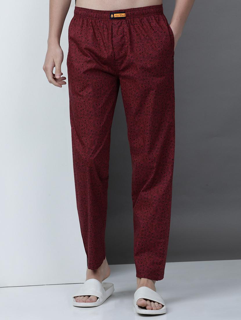 red cotton blend pyjamas - 21932049 - Zoom Image - 0