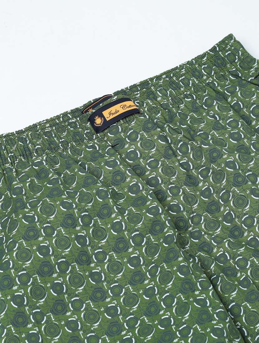 men printed mid rise full length pyjama - 21932051 -  Standard Image - 5