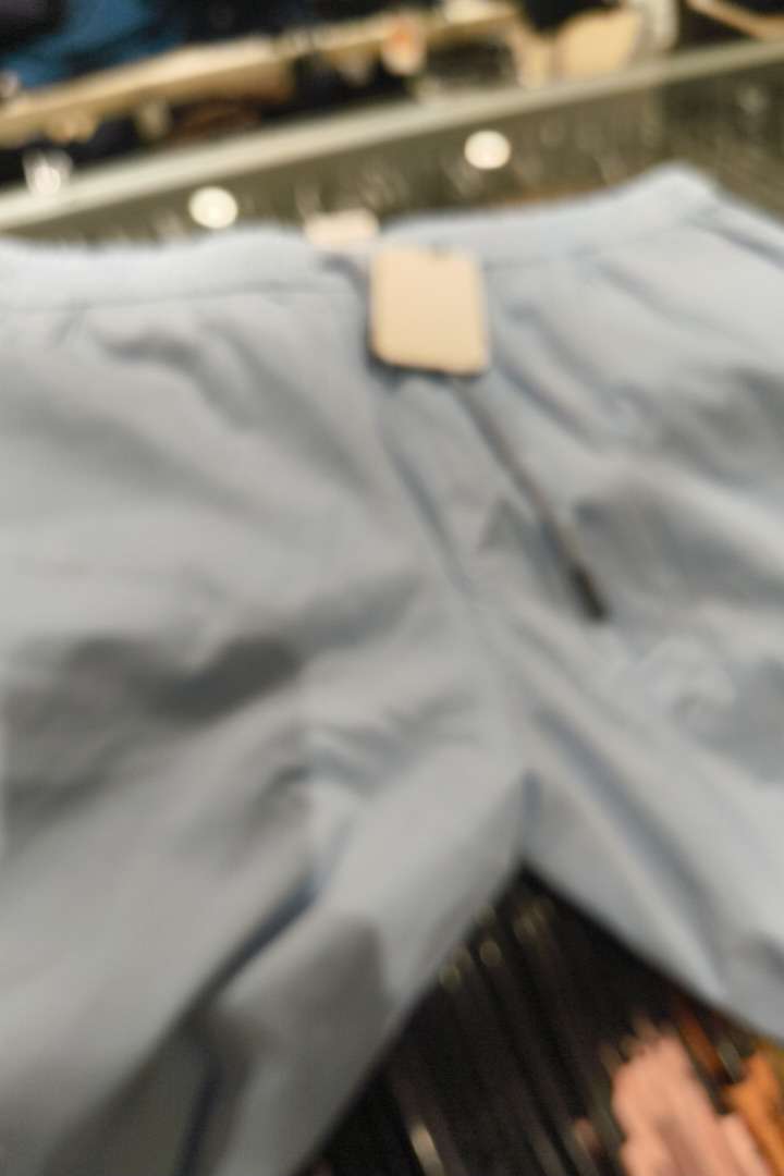 sky blue twill joggers - 21932223 - Zoom Image - 0