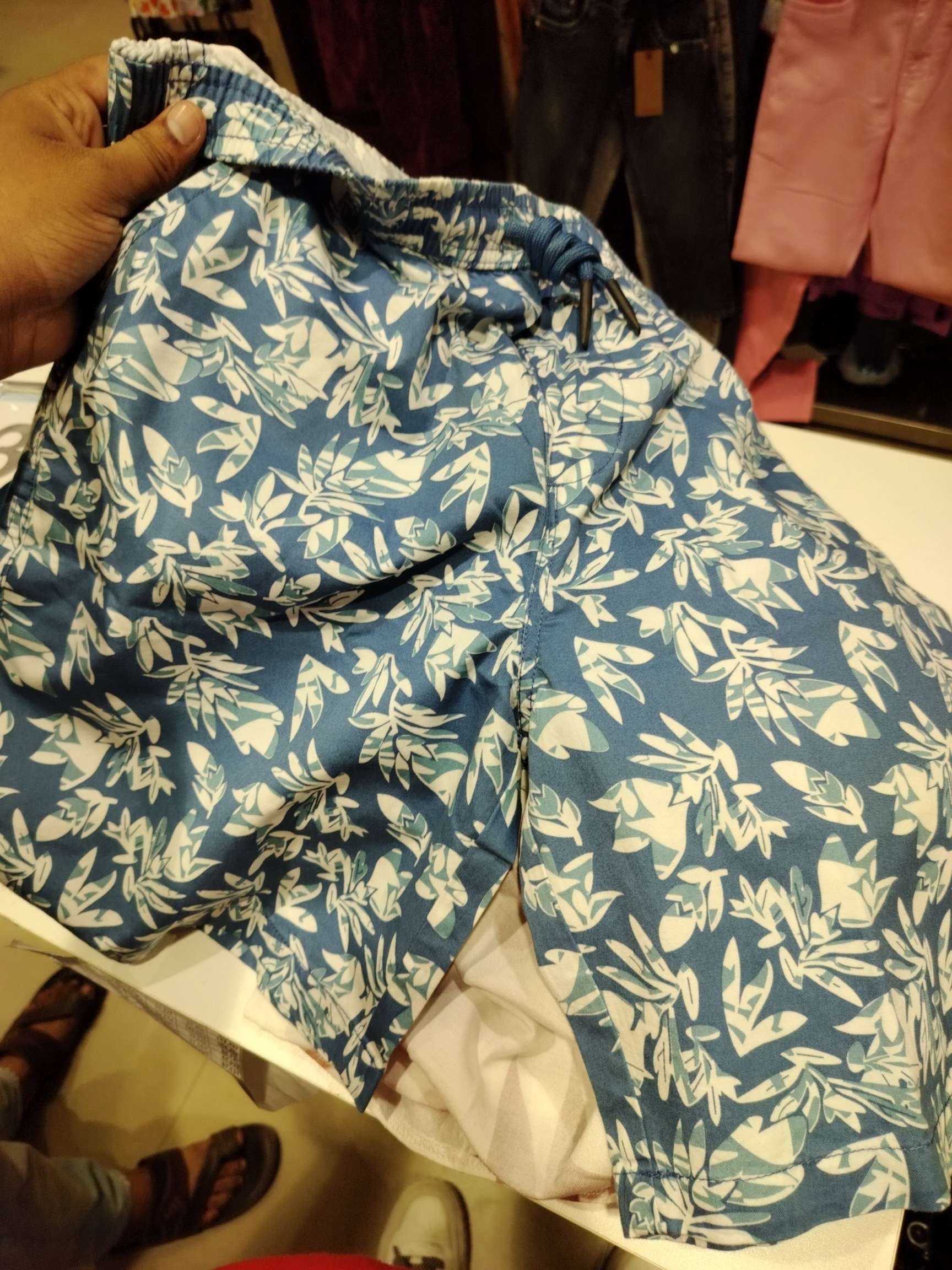 teal twill short - 21932233 - Zoom Image - 0