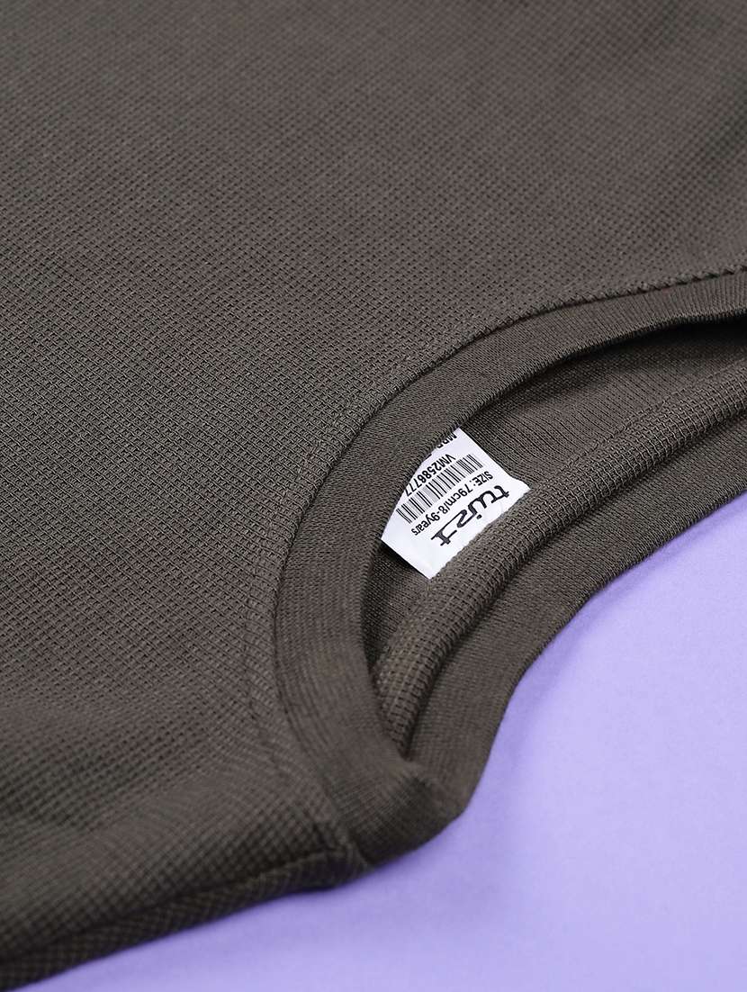 boys solid long sleeve t-shirt - 21932264 -  Standard Image - 3