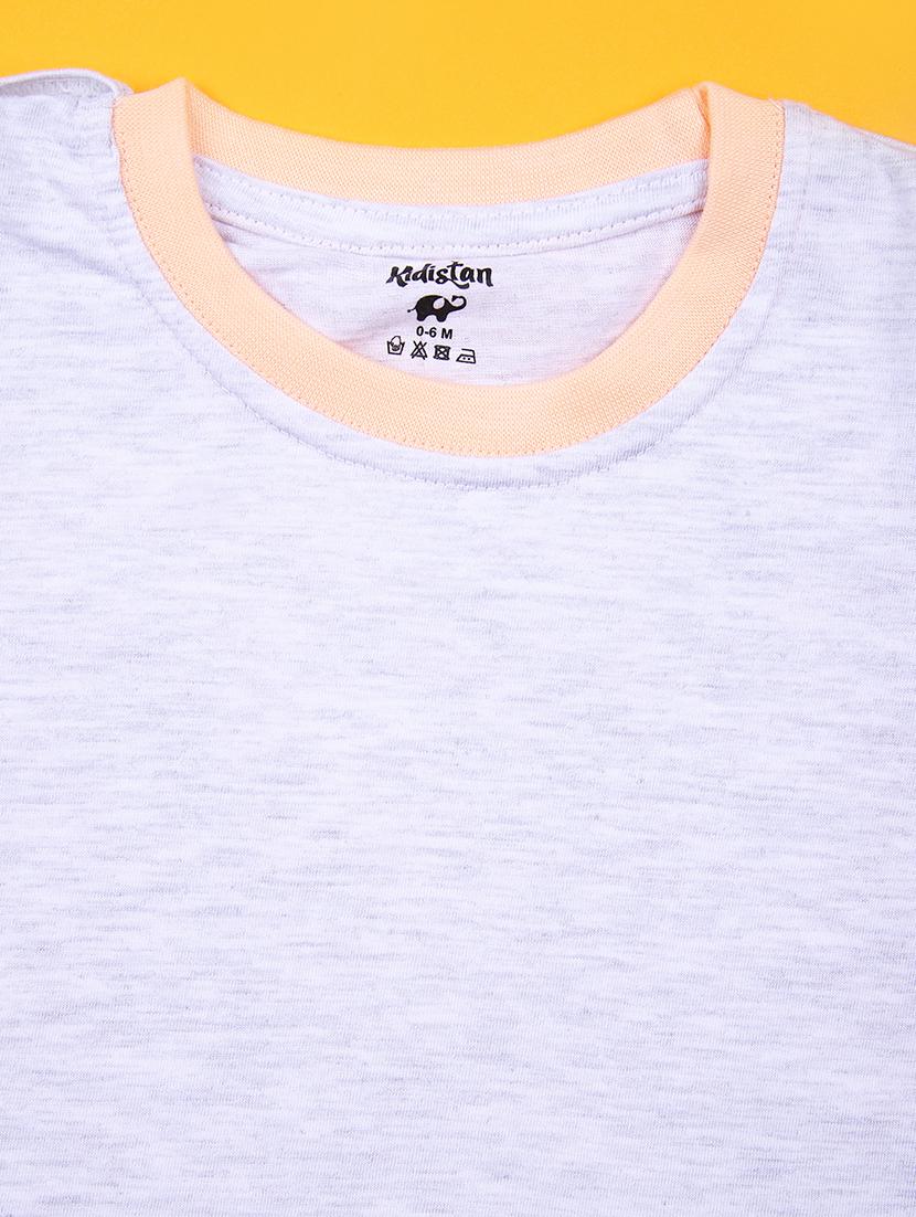 boys printed t-shirt and dungree set - 21932296 - Standard Image - 3