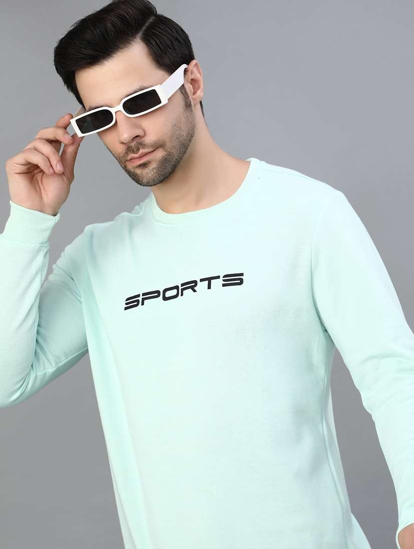 men printed long sleeve sweatshirt - 21932596 -  Standard Image - 5