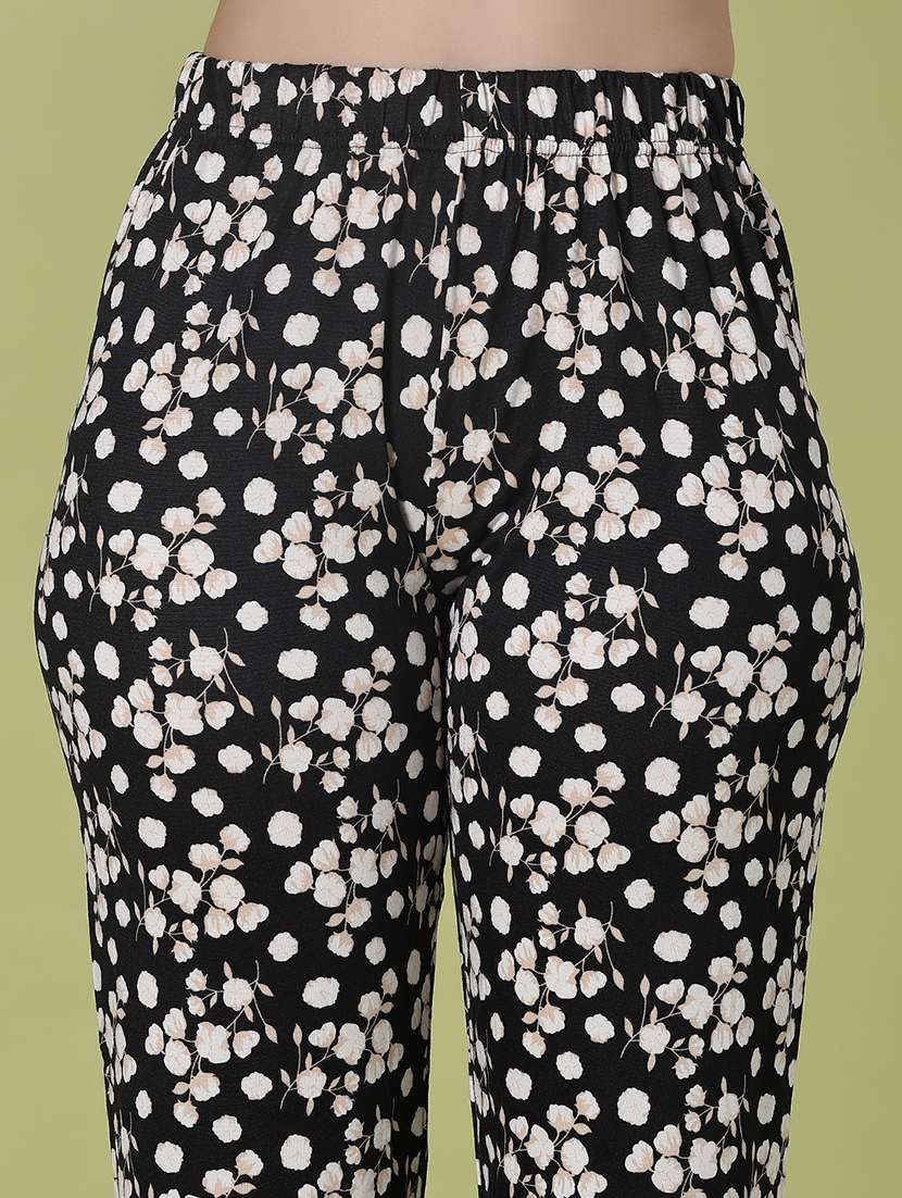 women printed mid rise capri - 21932662 -  Standard Image - 5