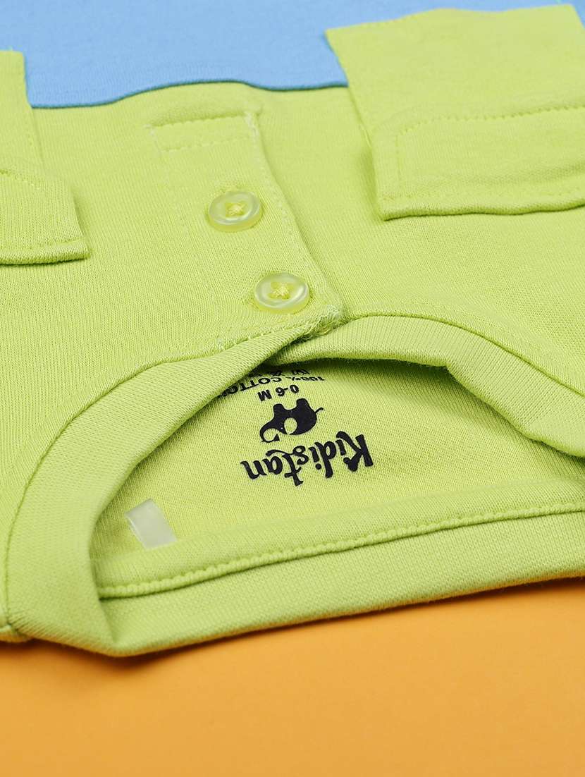 boys color block long sleeve t-shirt - 21932678 -  Standard Image - 3