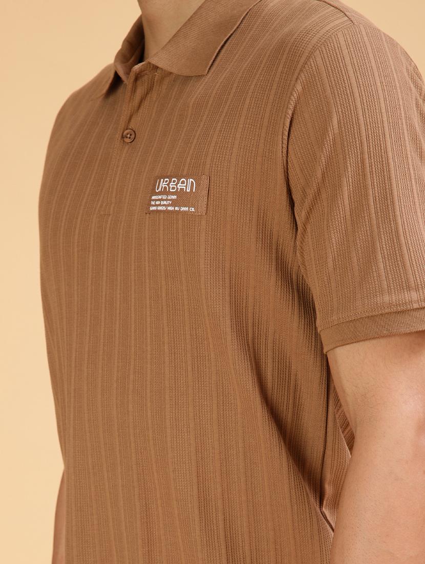 men solid short sleeve regular fit polo t-shirt - 21932711 - Standard Image - 3