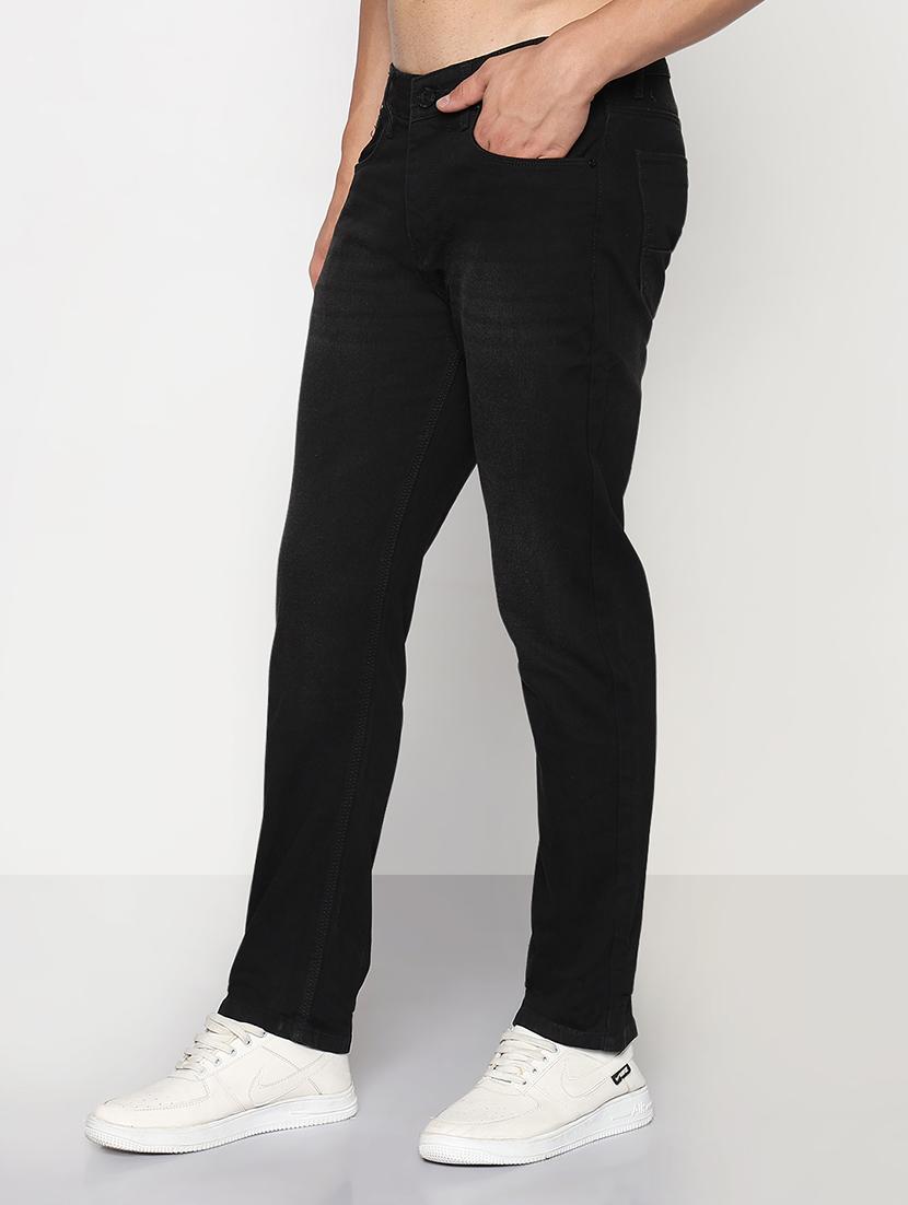 men black low rise full length jeans - 21933446 - Standard Image - 3