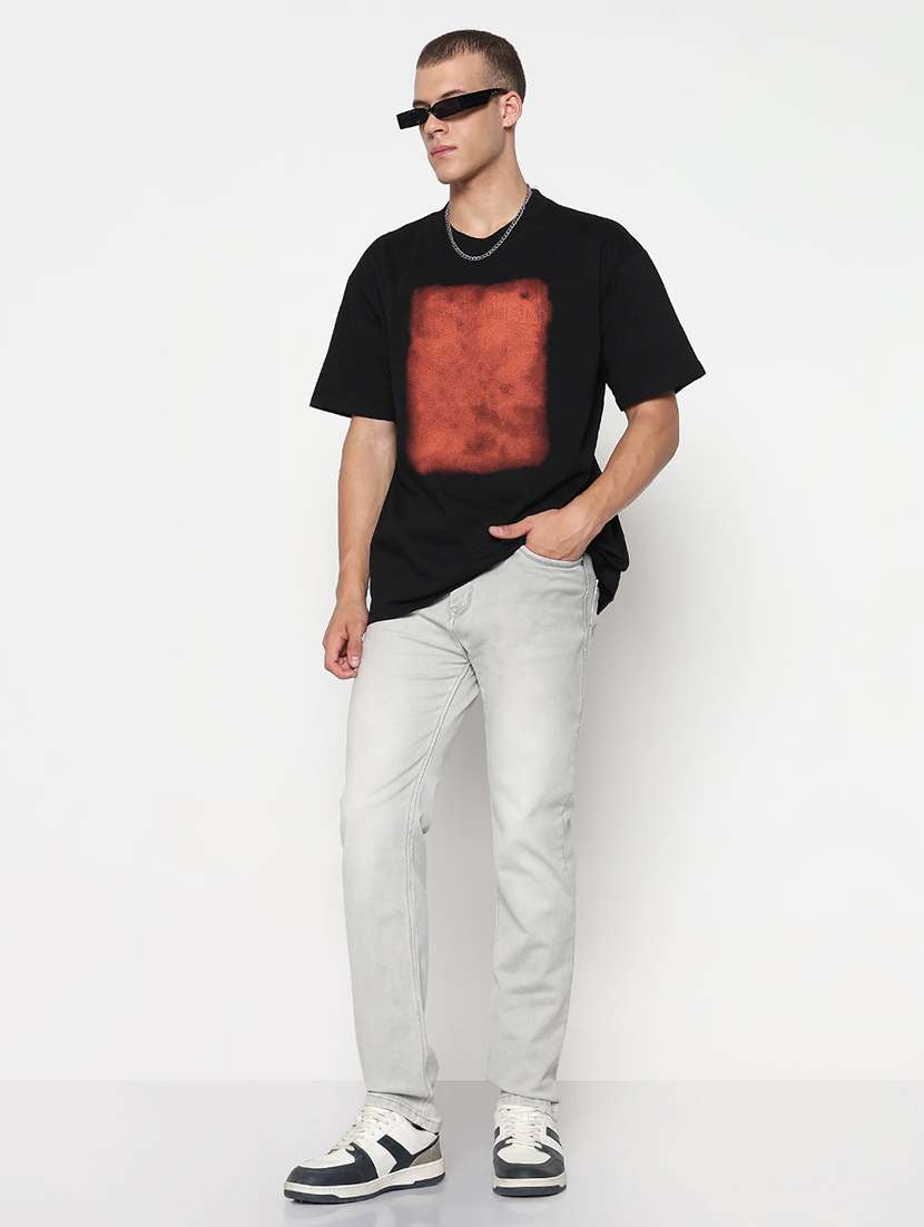 men solid mid rise slim fit jean - 21933450 -  Standard Image - 5