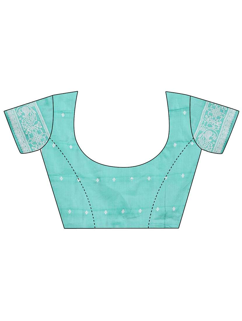 women self design bordered saree with blouse - 21933484 -  Standard Image - 3