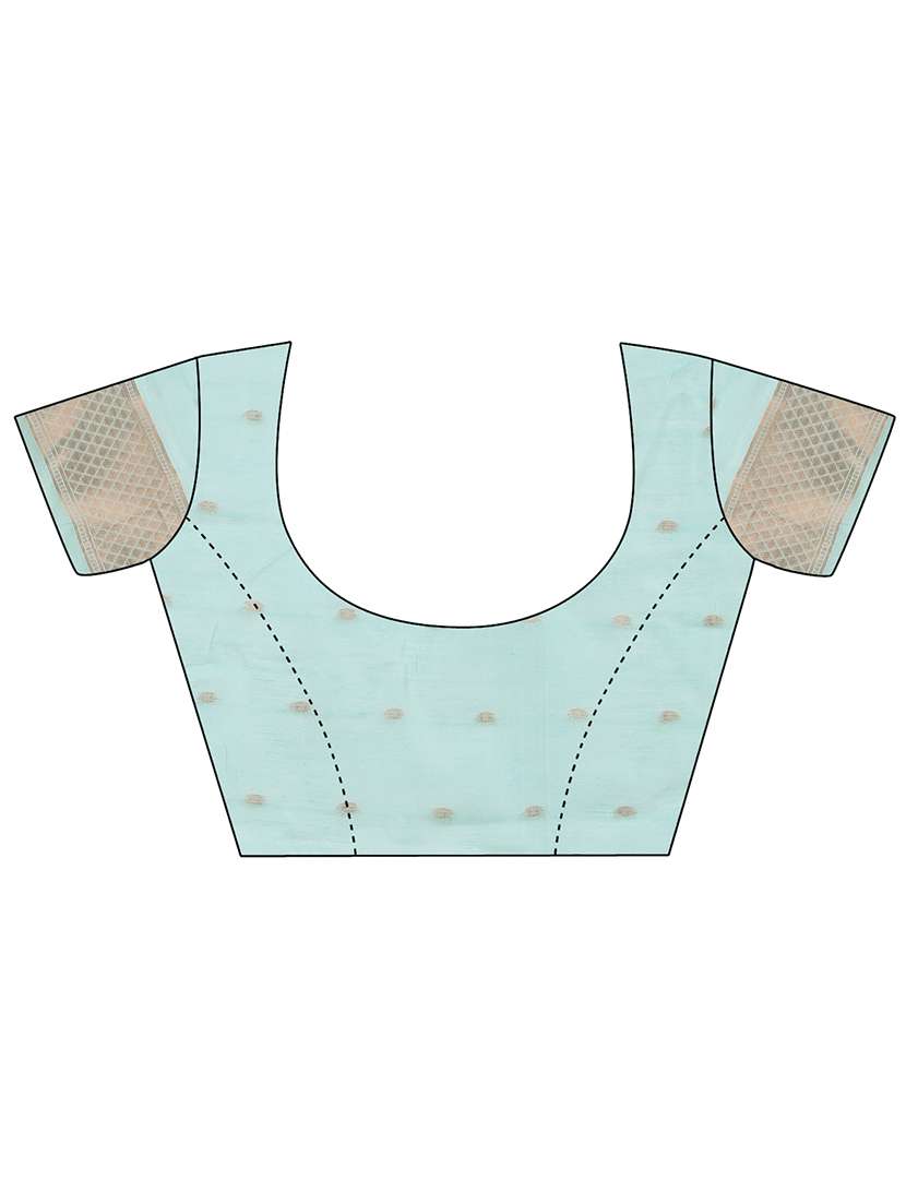 women self design bordered saree with blouse - 21933500 -  Standard Image - 5